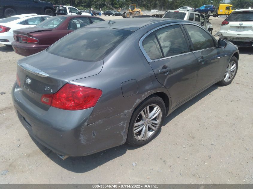 2013 INFINITI G37 SEDAN X JN1CV6AR6DM358140
