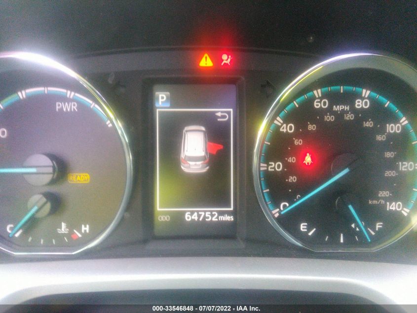 2016 TOYOTA RAV4 HYBRID XLE JTMRJREV0GD012455