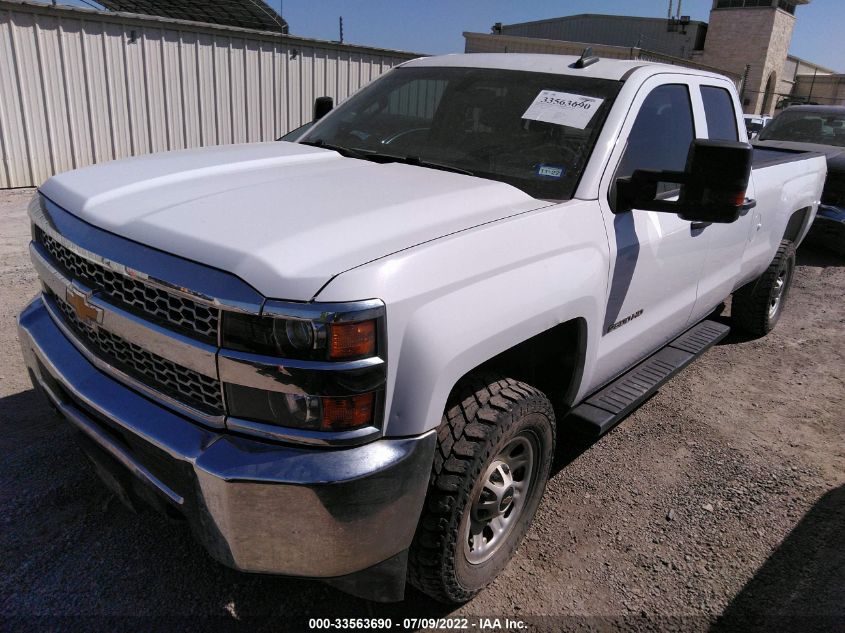 2019 CHEVROLET SILVERADO 2500HD WORK TRUCK 2GC2KREG6K1213541