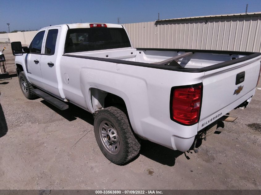 2019 CHEVROLET SILVERADO 2500HD WORK TRUCK 2GC2KREG6K1213541