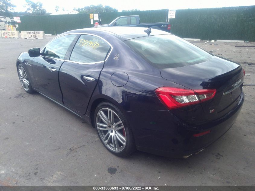 2016 MASERATI GHIBLI S Q4 ZAM57RTA0G1177335