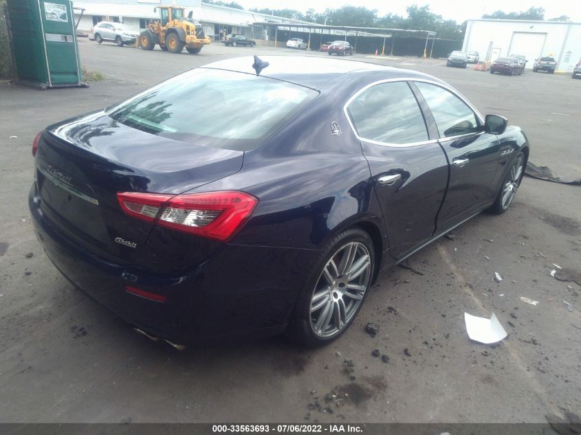 2016 MASERATI GHIBLI S Q4 ZAM57RTA0G1177335