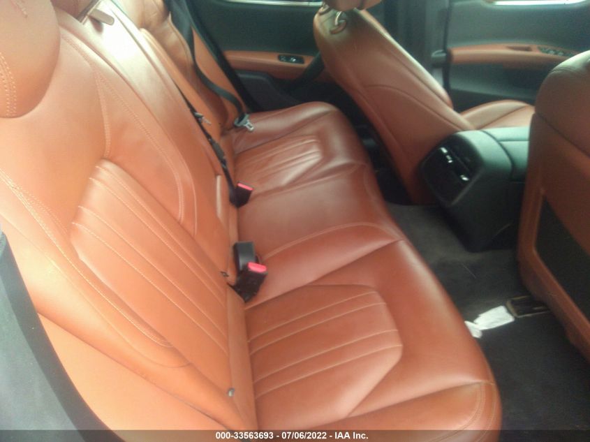 2016 MASERATI GHIBLI S Q4 ZAM57RTA0G1177335