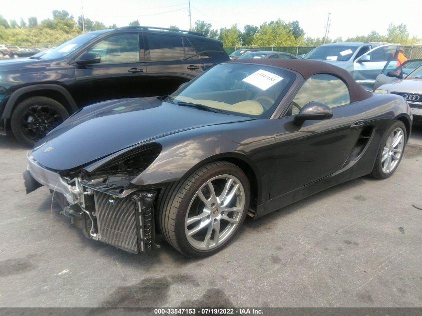 2013 PORSCHE BOXSTER WP0CA2A86DS113729