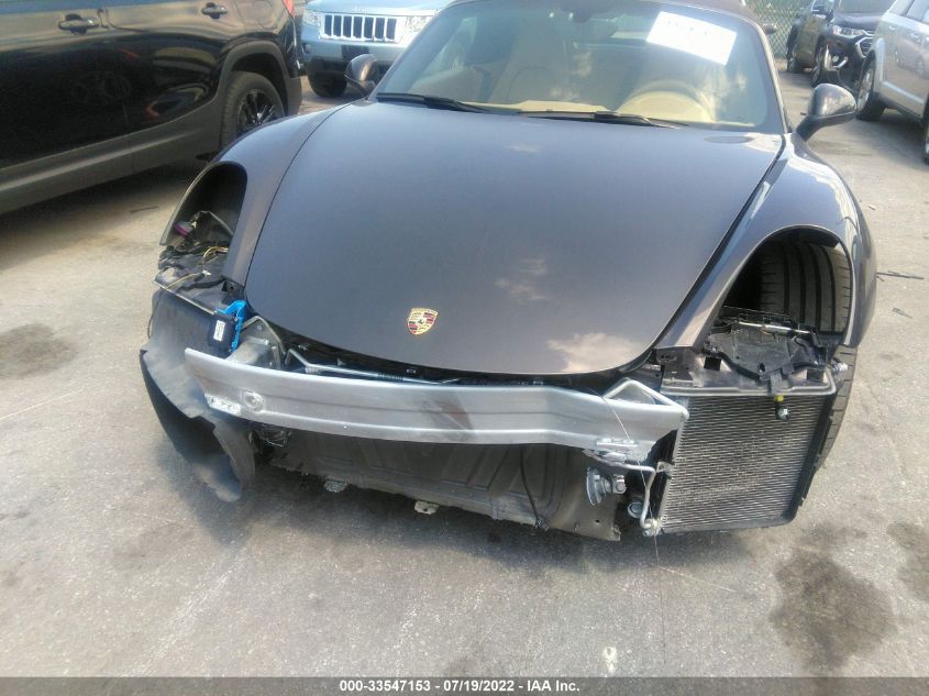 2013 PORSCHE BOXSTER WP0CA2A86DS113729