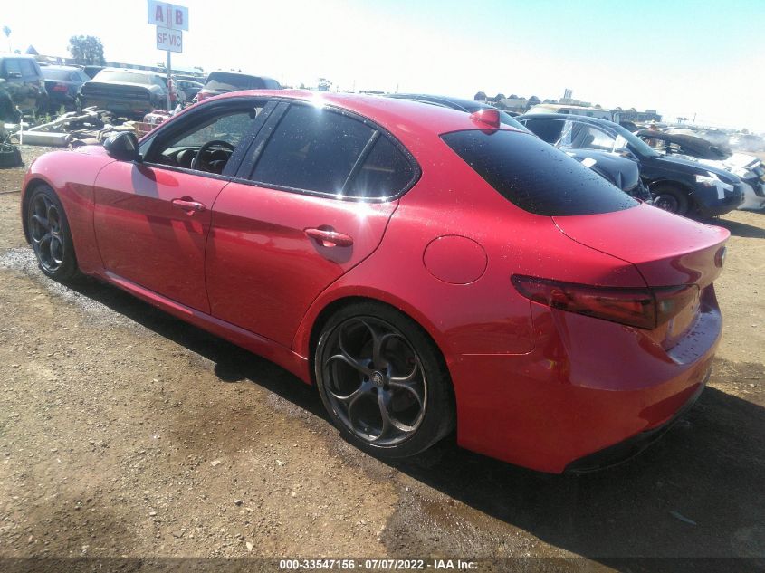 2019 ALFA ROMEO GIULIA TI SPORT ZARFAMBN7K7600635