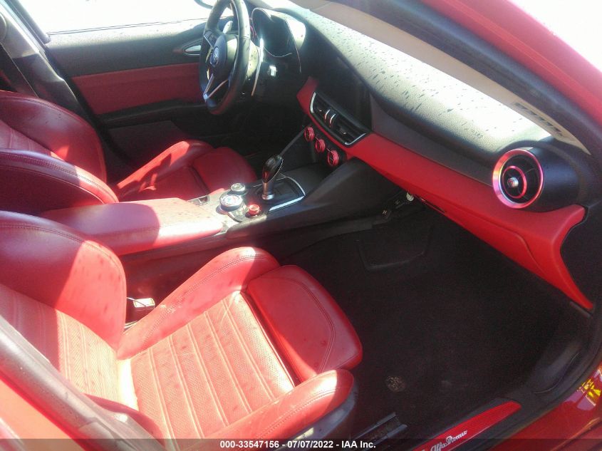 2019 ALFA ROMEO GIULIA TI SPORT ZARFAMBN7K7600635
