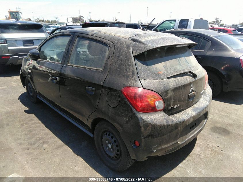 2015 MITSUBISHI MIRAGE DE/RF ML32A3HJ0FH061155