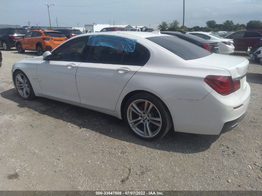 2013 BMW 7 SERIES 750I WBAYA8C55DD227685