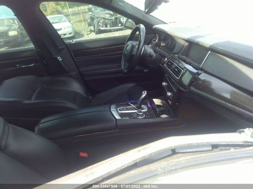 2013 BMW 7 SERIES 750I WBAYA8C55DD227685
