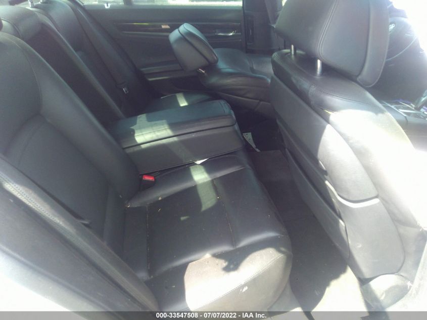 2013 BMW 7 SERIES 750I WBAYA8C55DD227685