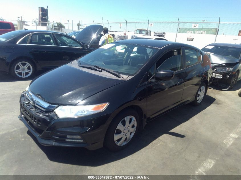 2013 HONDA INSIGHT LX JHMZE2H57DS000509