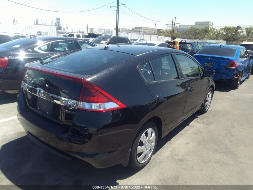 2013 HONDA INSIGHT LX JHMZE2H57DS000509