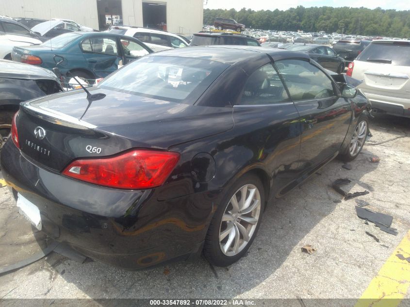 2014 INFINITI Q60 CONVERTIBLE JN1CV6FE9EM901164