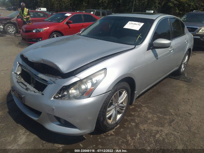 2013 INFINITI G37 SEDAN X JN1CV6AR1DM766738
