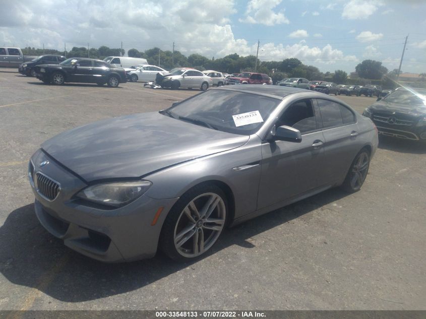 2014 BMW 6 SERIES 640I WBA6A0C57ED317821
