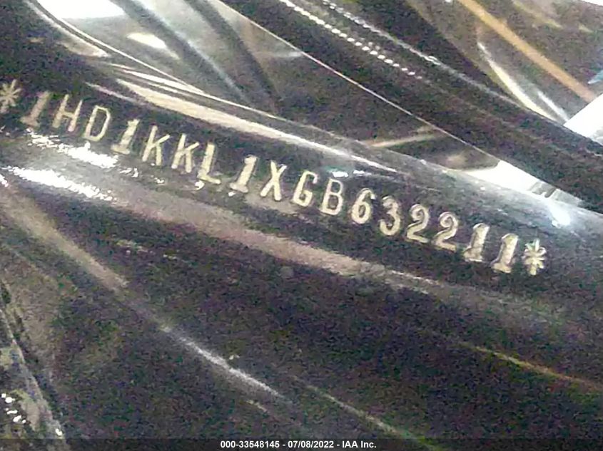 2016 HARLEY-DAVIDSON FLHTKL ULTRA LIMITED LOW 1HD1KKL1XGB632211