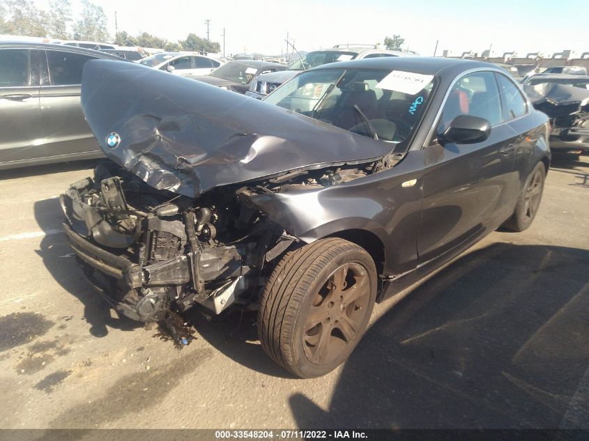 2013 BMW 1 SERIES 128I WBAUP9C51DVS95379