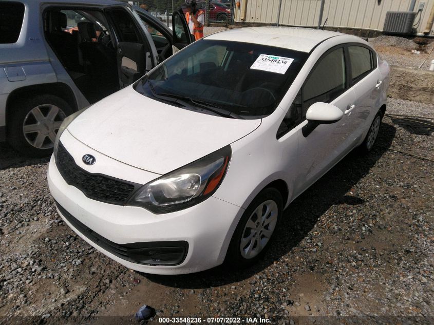 2015 KIA RIO LX KNADM4A31F6527716