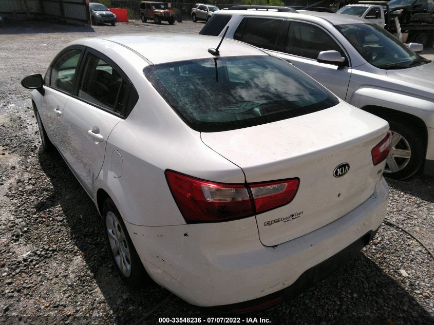 2015 KIA RIO LX KNADM4A31F6527716