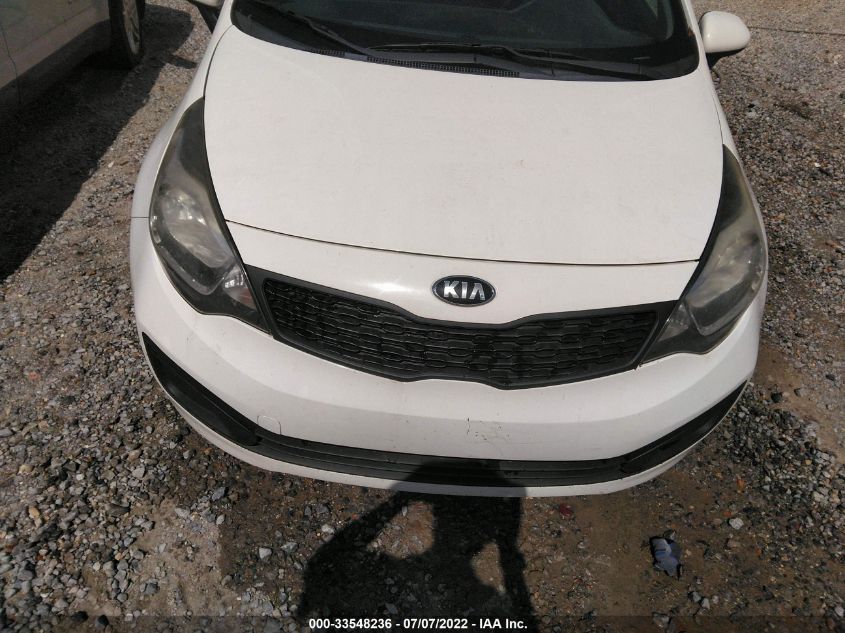 2015 KIA RIO LX KNADM4A31F6527716