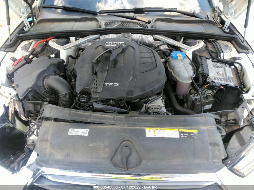 2017 AUDI A4 PREMIUM WAUANAF43HN008787