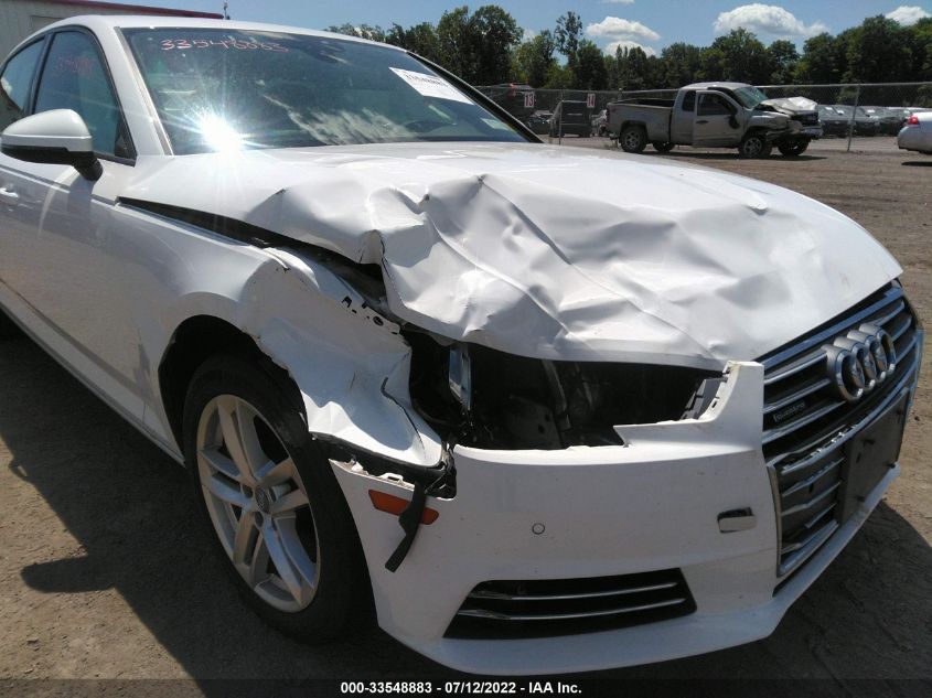 2017 AUDI A4 PREMIUM WAUANAF43HN008787