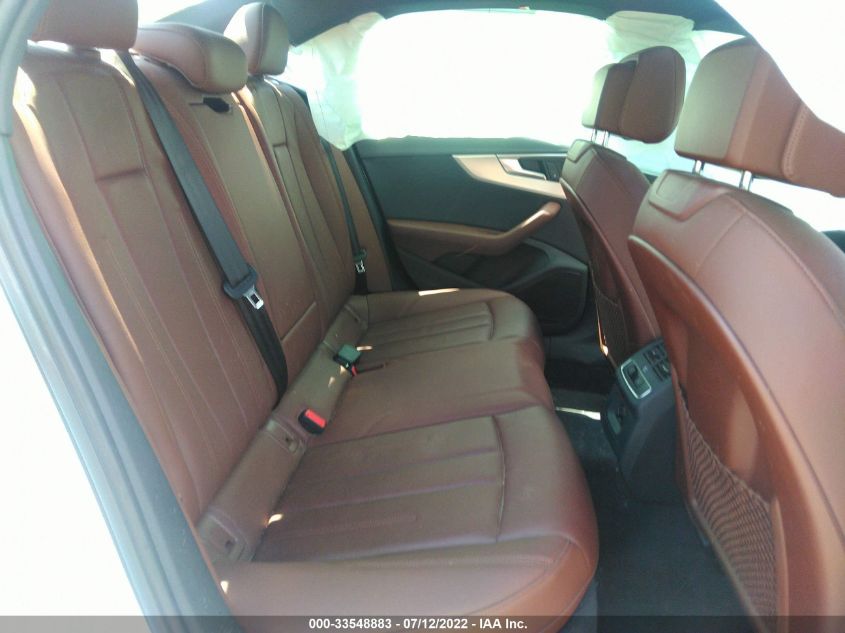 2017 AUDI A4 PREMIUM WAUANAF43HN008787
