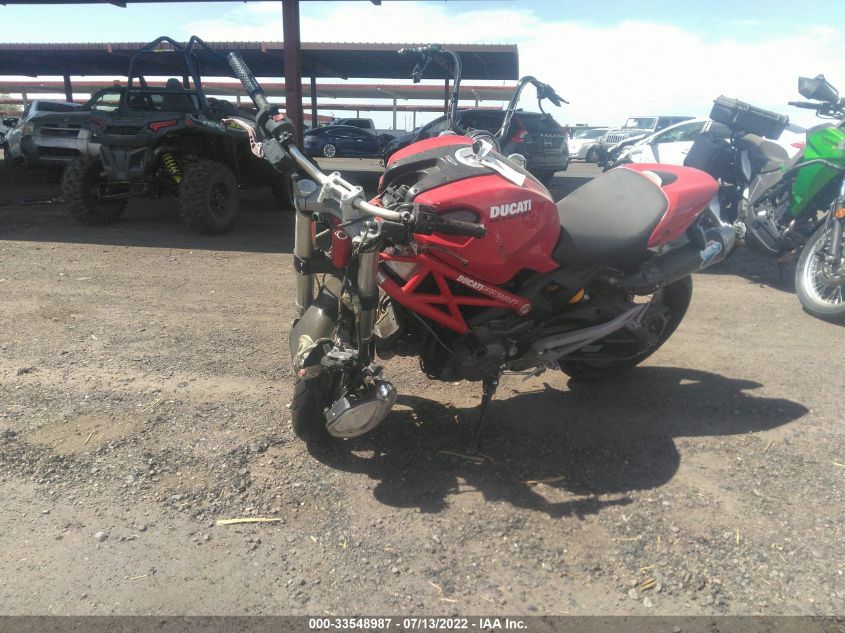 2009 DUCATI MONSTER 696 ZDM1RADN19B012993