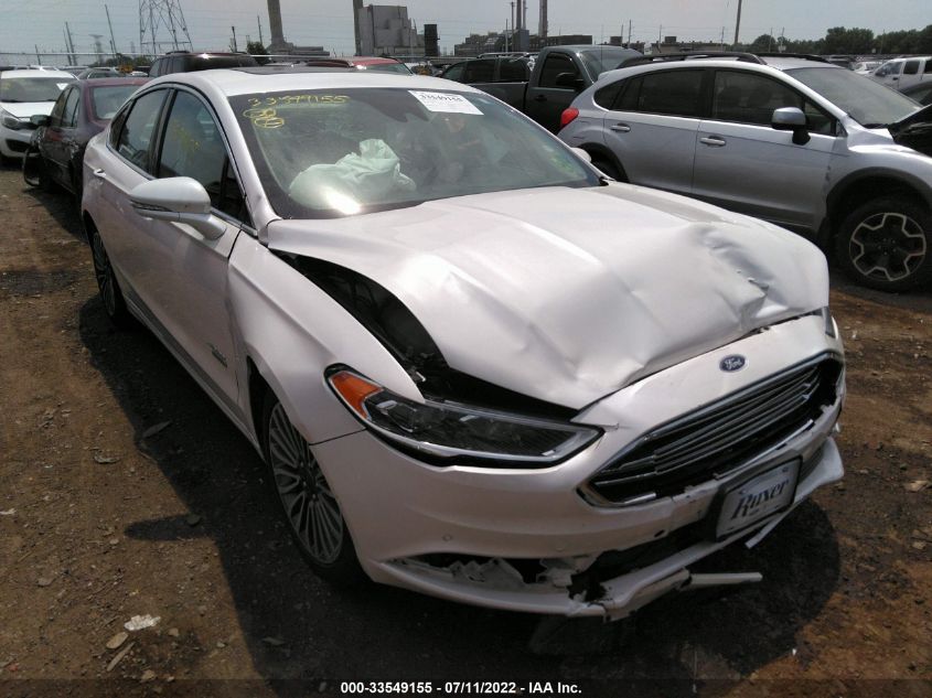 2017 FORD FUSION ENERGI TITANIUM/PLATINUM 3FA6P0SU0HR153422