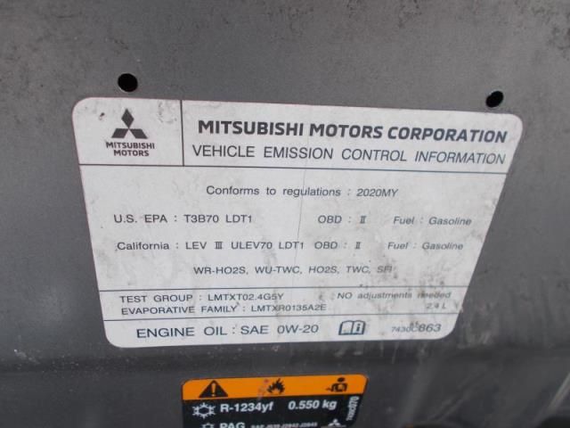 2020 MITSUBISHI OUTLANDER SE/SEL/LE/SP JA4AD3A33LZ031658