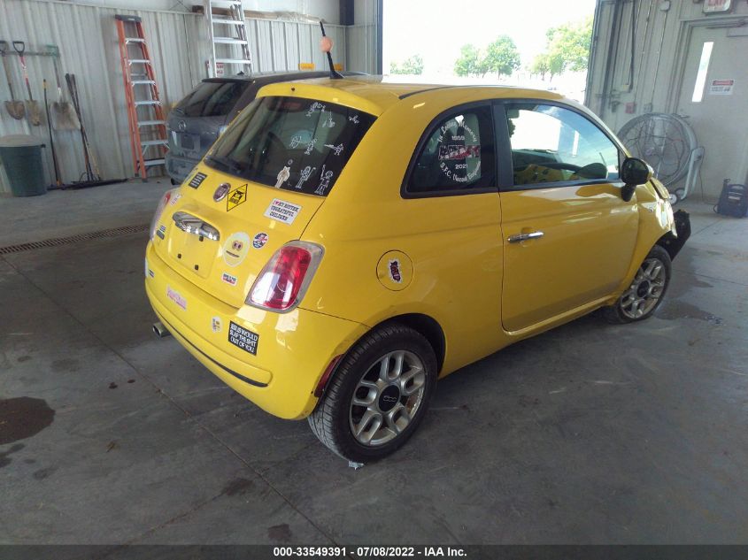 2013 FIAT 500 POP 3C3CFFAR7DT739908