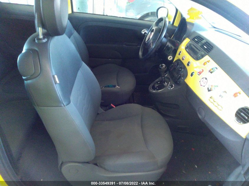 2013 FIAT 500 POP 3C3CFFAR7DT739908