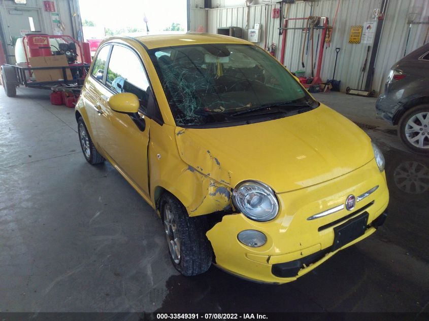 2013 FIAT 500 POP 3C3CFFAR7DT739908