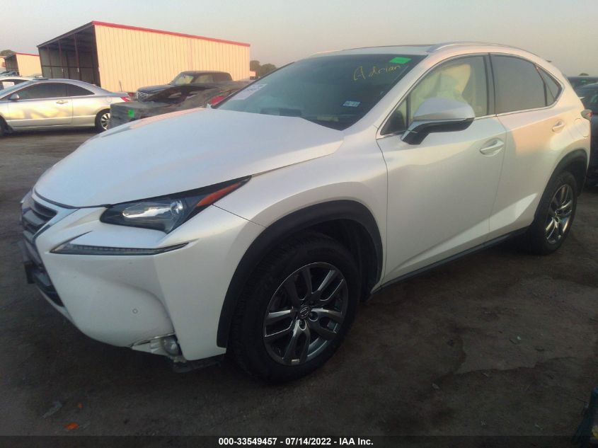2015 LEXUS NX 200T JTJYARBZ9F2002839
