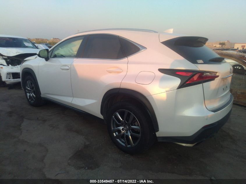 2015 LEXUS NX 200T JTJYARBZ9F2002839
