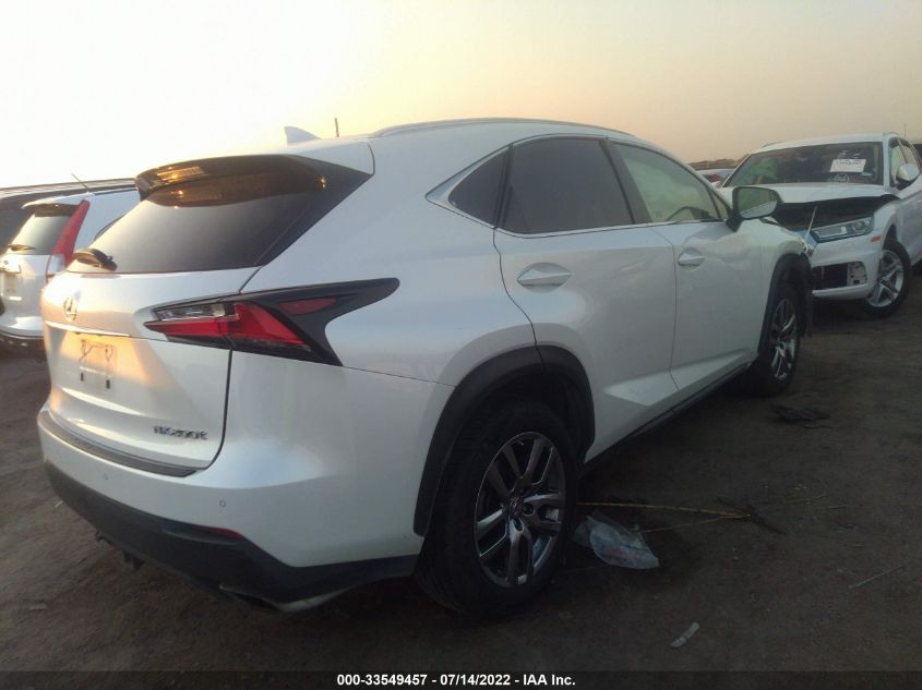 2015 LEXUS NX 200T JTJYARBZ9F2002839
