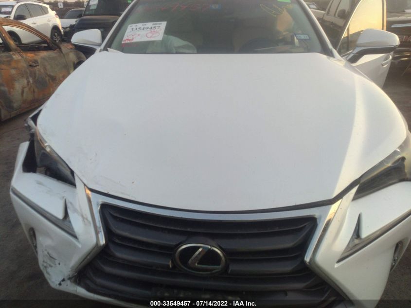 2015 LEXUS NX 200T JTJYARBZ9F2002839