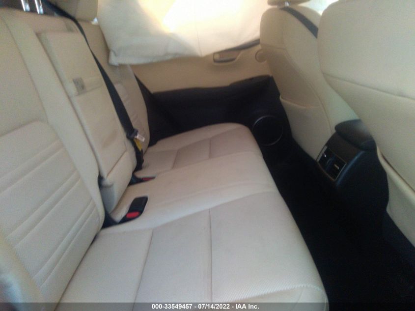 2015 LEXUS NX 200T JTJYARBZ9F2002839