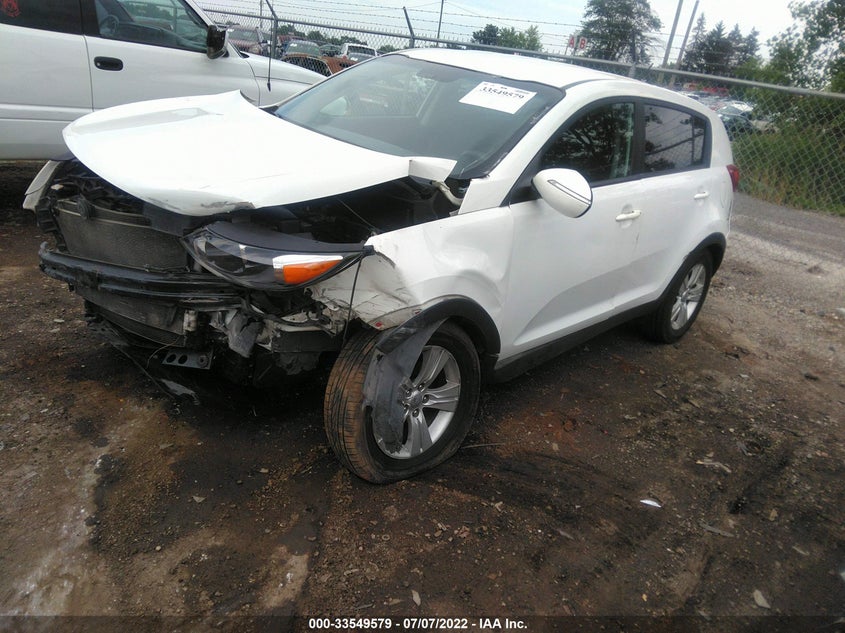 2012 KIA SPORTAGE VIN: KNDPB3A25C7313048
