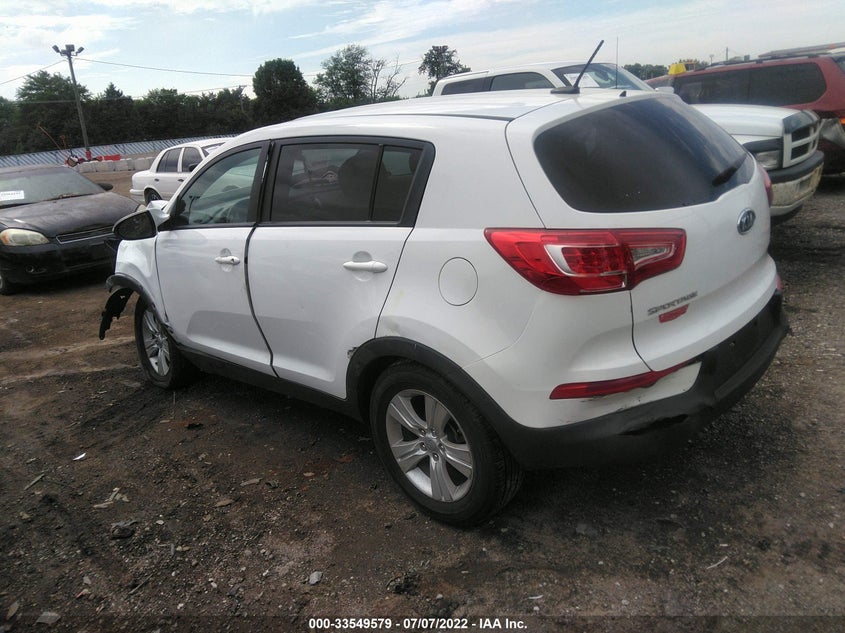 2012 KIA SPORTAGE VIN: KNDPB3A25C7313048