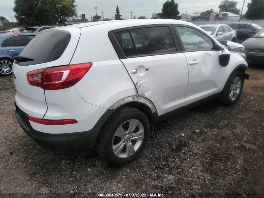 2012 KIA SPORTAGE VIN: KNDPB3A25C7313048