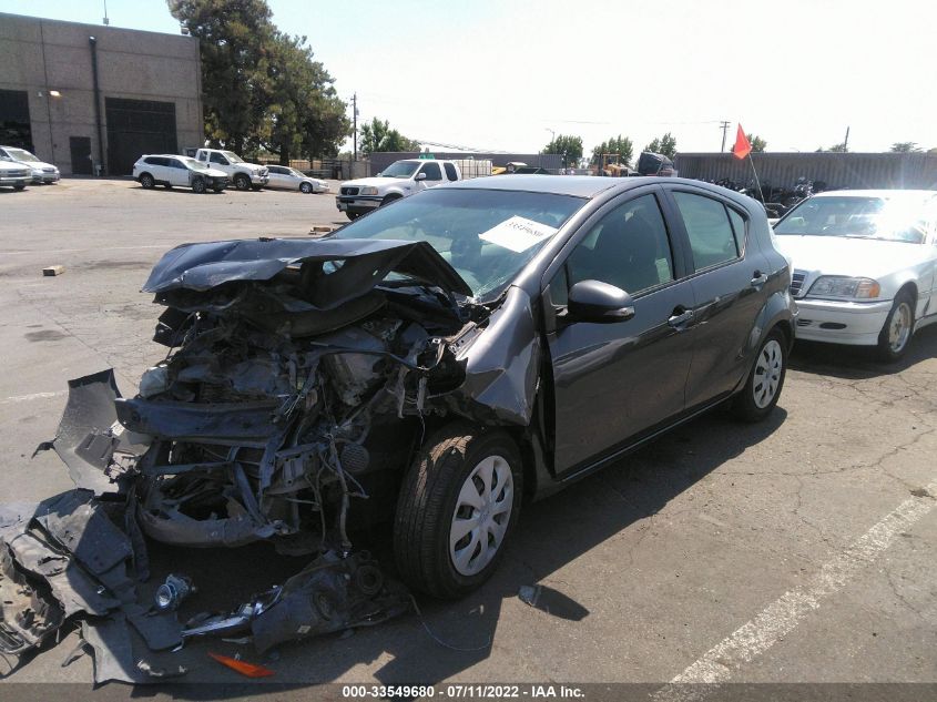 2013 TOYOTA PRIUS C ONE/TWO/THREE/FOUR JTDKDTB33D1042667