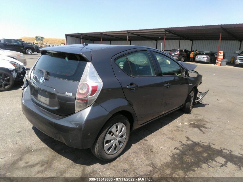 2013 TOYOTA PRIUS C ONE/TWO/THREE/FOUR JTDKDTB33D1042667