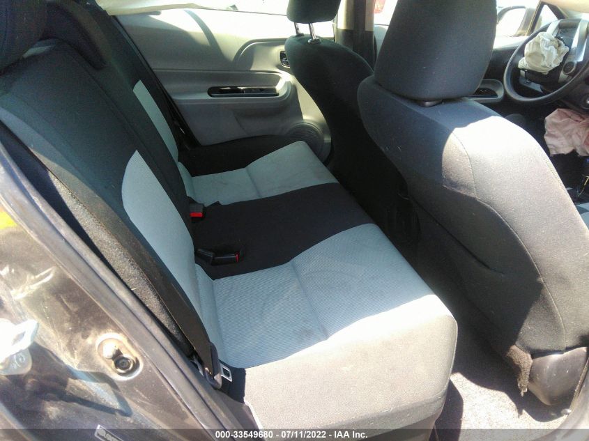 2013 TOYOTA PRIUS C ONE/TWO/THREE/FOUR JTDKDTB33D1042667