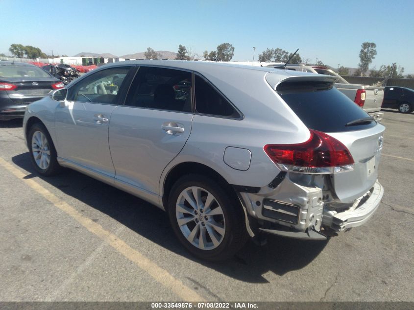 2014 TOYOTA VENZA LE 4T3ZA3BB4EU085867