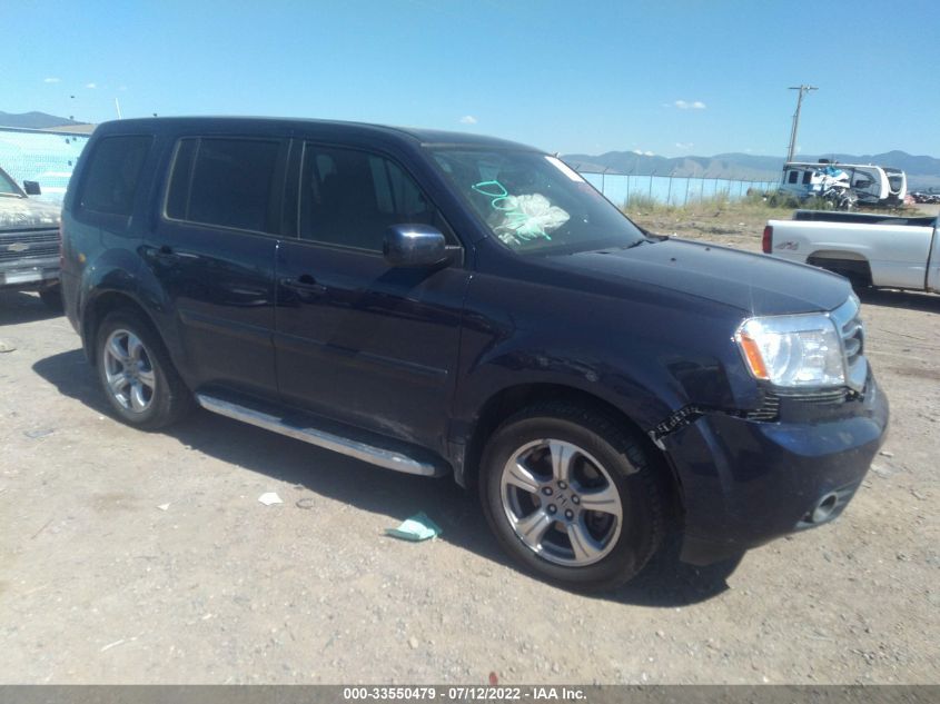 2013 HONDA PILOT EX-L - 5FNYF3H54DB021458