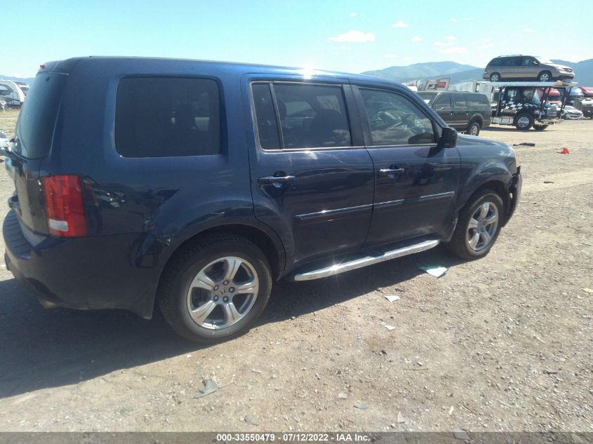 2013 HONDA PILOT EX-L - 5FNYF3H54DB021458