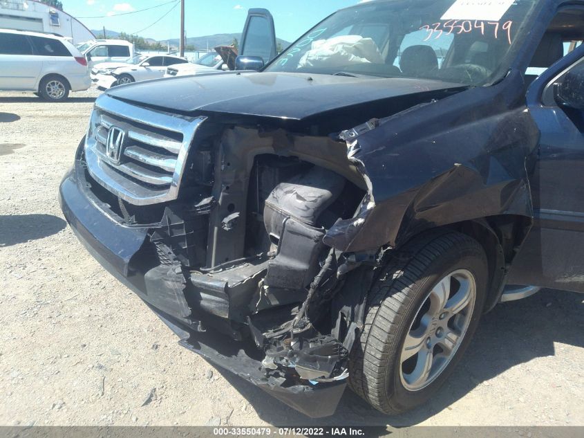 2013 HONDA PILOT EX-L - 5FNYF3H54DB021458