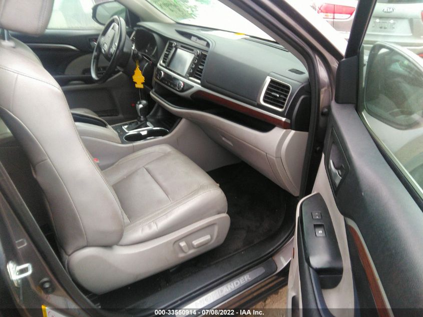2016 TOYOTA HIGHLANDER HYBRID LIMITED 5TDDCRFH2GS018517